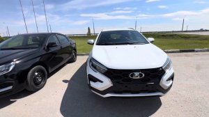 Lada Vesta SW Cross и LADA Vesta черная на вариаторе Энджой!