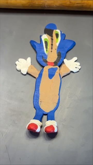 Sonic Clay Art #sculpting #plasticine #sonic #clayart смотреть онлайн