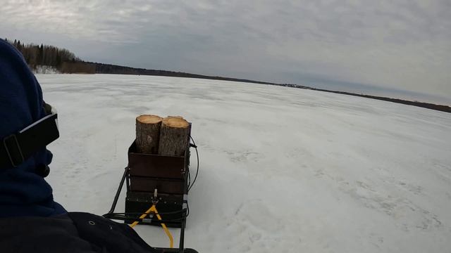 Мотобуксировщик Помор везет нас на рыбалку @fedor_yamdak_surik смотреть онлайн