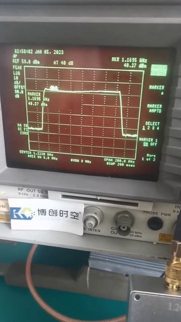 Модуль помех БПЛА 1.2G частота Founder Тест мощности 10 Вт смотреть онлайн