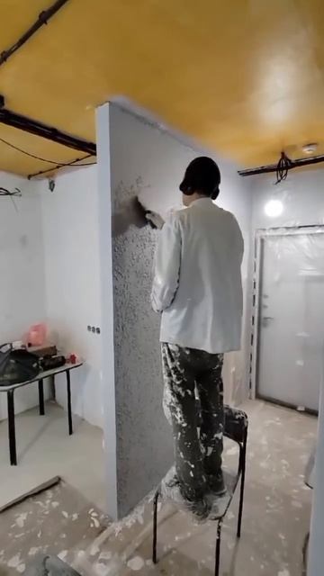 Декоративная штукатурка механизированно #кириши #кра? смотреть онлайн