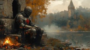 Слезы Мелитум -  музыка тамплиеров, фоновая музыка, грегорианские песнопения