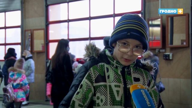 Гродненская пожарная каланча засияла яркой иллюминацией смотреть онлайн