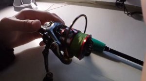Обзор на спиннинг Verna dayo и катушка daiwa 2500s