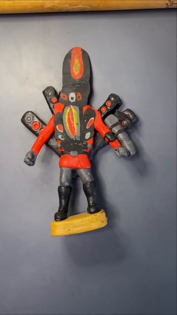 Titan Speakerman Clay Art #sculpting #plasticine #titanspeakerman #skibiditoilet #clayart смотреть онлайн