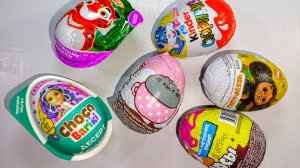 АСМР Шоколадный 🍰🍩🍫 распаковка АСМР Киндер Сюрприз ч.6😍