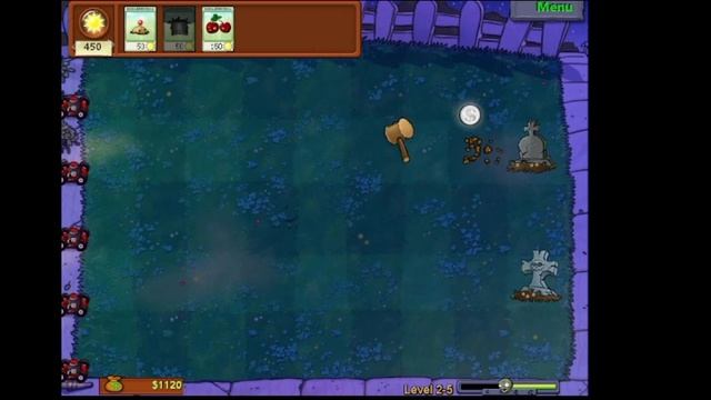 PvZ 2-5 Hard Mode (другие текстурки самый сложный уровень) Без Чомперов Попытка 1 смотреть онлайн
