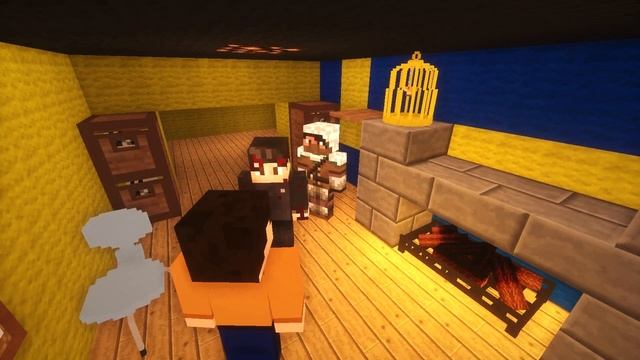 Minecraft сериал: ПОТОМОК ХЕРОБРИНА - 3 серия Minecraft machinima