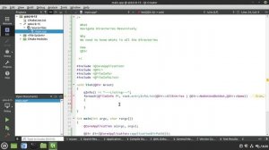 15. Navigating directories recursively