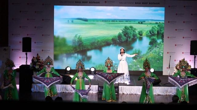 Екатерина Баринова и шоу-балет Антре Умывает красно солнышко Сл. И.Шаферан Муз. П. Аедоницкий