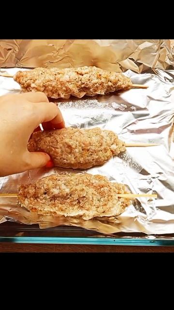Люля-кебаб в духовке!#люлякебаб #рецепты Пошаговые рец