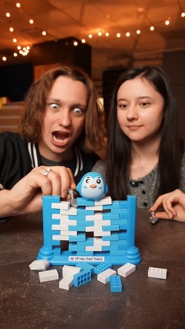 Из-за кого упадёт пингвин - тот проиграл #boardgames #настол? смотреть онлайн