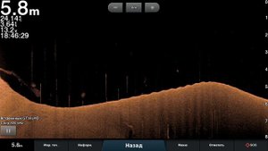 Garmin GPSMap 8412  GT34   Перекат