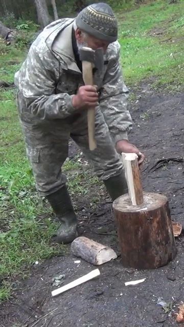 Колка Дров Дрова Рыбалка Тайга Охота Счастливые Люди # смотреть онлайн