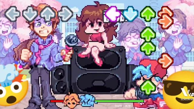 FNF week 6 "Senpai"/ФНФ неделя 6 " Сенпай" (Двоюродный брат сможешь повторить) смотреть онлайн