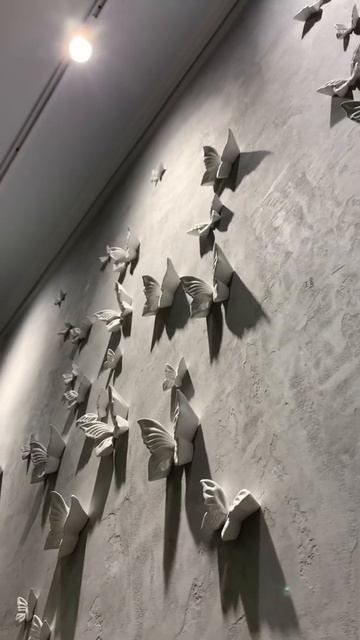 Бабочки 3Д из гипса от студии @exdeko смотреть онлайн