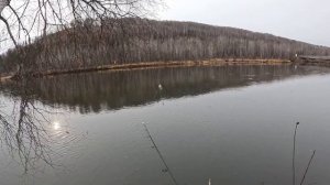 река Амыл, поймал только блесну