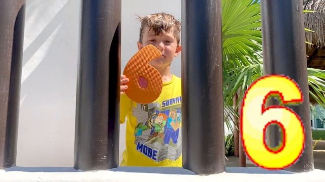 Учимся считать от 1 до 10 | Играем в прятки с цифрами