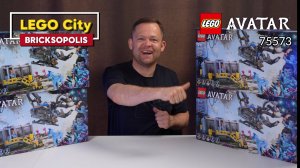🏗️ Бытовки для рабочих из Конструктора LEGO Avatar 75573! Новый район в Бриксополисе 🌆🚁