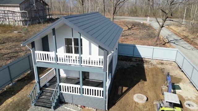 Каркасный дом в с/т "Экспортник ДВЖД" по проекту "SOFT" смотреть онлайн