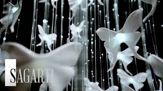 Новинка от фабрики света Sagarti - люстры и бабочки в фарф? смотреть онлайн