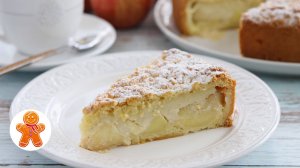 Яблочный пирог с заварным кремом ✧ Шарлотка по-польски ✧ Szarlotka z Budyniem