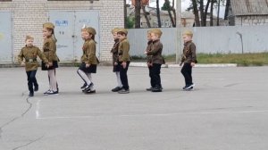 смотр строевой песни