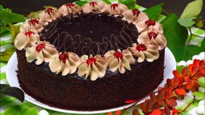 Торт ПЬЯНАЯ ВИШНЯ 🍒 НЕРЕАЛЬНО ВКУСНЫЙ!!! Домашний Торт Рецепт Кулинарим с Таней