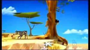 Смешной мультик “Лев и зебра“ для всей семьи