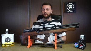 Пневматическая винтовка Kuzey K30 6.35 мм (орех, боковой взв?