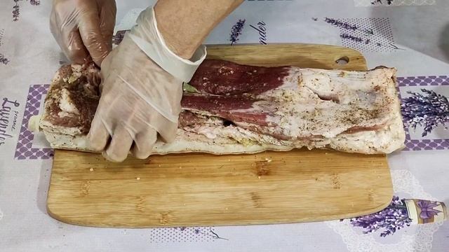 🥓Сало с Мясом приготовленное в Мультиварке🔥
