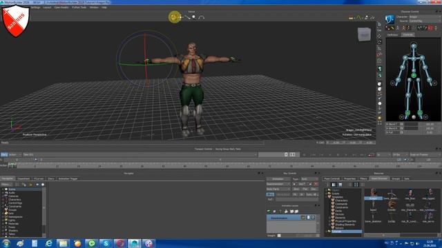 Motionbuilder - Устраняем глюк с IK - Eliminate bug with ik смотреть онлайн