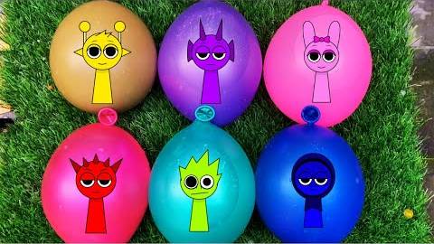 СПРУНКИ Sprunki | Угадайте, какой персонаж Спрунки окажется в шарике!? смотреть онлайн