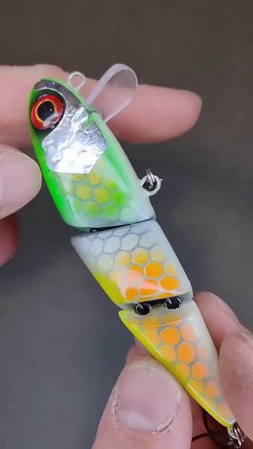 Свимбейт на щуку ручной работы #воблер #fishing #джерк #рыб смотреть онлайн