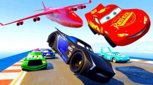 Веселые Дисней Тачки Молния Маккуин Джексон Шторм Диноко Кинг для Человека-паука Мультики для детей