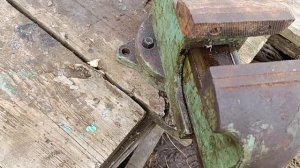 Тиски из СССР. Быстро зажимные. 1984 г.