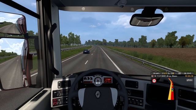 Железобетонные лестницы. Шяуляй - Клайпеда ➣ Euro Truck Simul смотреть онлайн