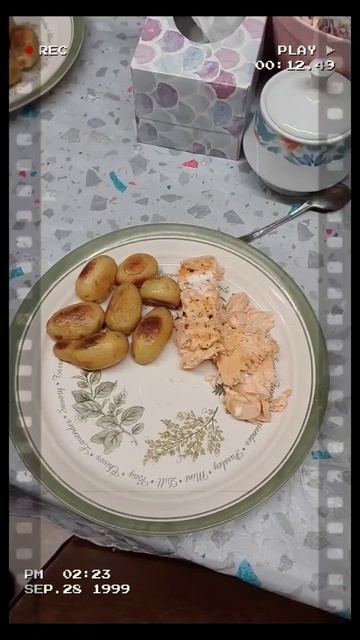 Еда для похудения. Запечённая рыба с овощами #здоровое