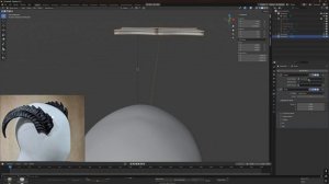 How to make a horns in Blender with a curve? / Как сделать рога в Blender с пом?