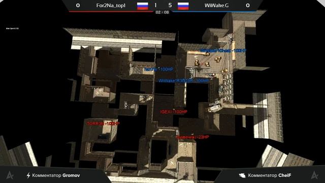 For2Na_top1 vs. WiWake.G Arena  Боевой дивизион dc