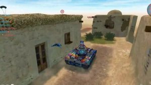 MTZ Horse tractor. #135 Браузерная WOT онлайн. Фризанули мы и нас рельса убила очень быстро