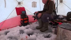 Будни рыбака. Арктический голец. Подводные съёмки.