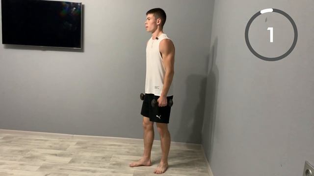ТРЕНИРОВКА С ГАНТЕЛЯМИ💪
