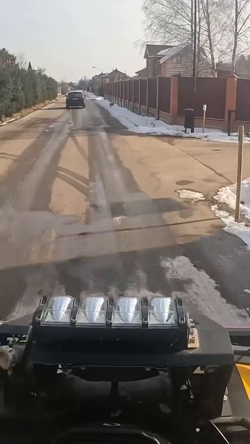 Выезжаем катать automobile снегоход atv snow stels offroad mud winter brp stelsleopard