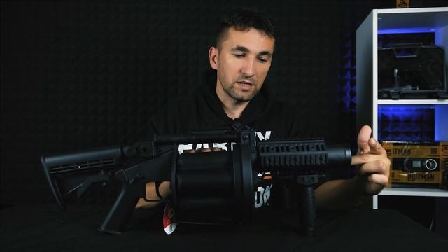 ICS-190 MGL 40mm револьверний гранатомет HITMAN