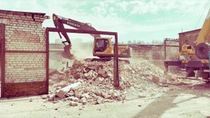 Снос гаражей для новой котельной