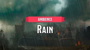 Rain D&D TTRPG Ambience 1 Hour by Bardify
