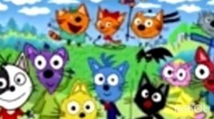 Заставка трёх котов ЖМЫХ