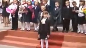 прикол на линейке 1 сентября