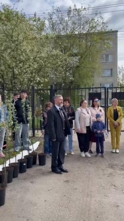 Заложение капсулы времени и памятная акция «Сад Победы» прошли сегодня в ГГУ